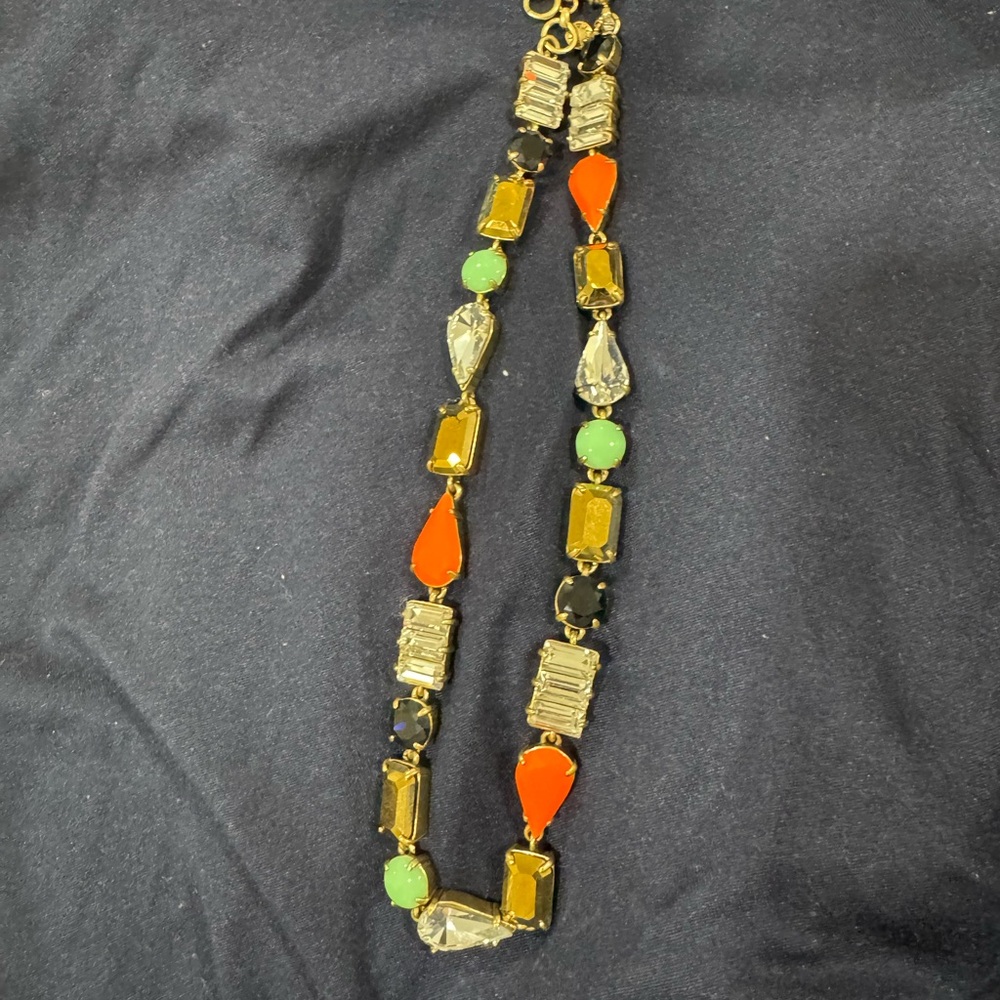 Elegant Multicolor Gemstone Necklace